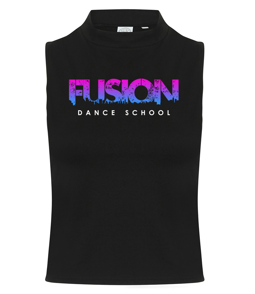 Fusion Adults/Teens High Neck Crop Vest
