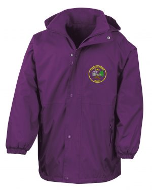 Chase View Reversible Jacket in Purple