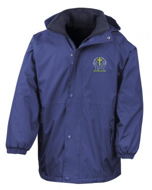 Churchfield jacket with embroidered logo