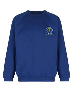 Churchfields Premium Sweatshirt in Royal Blue