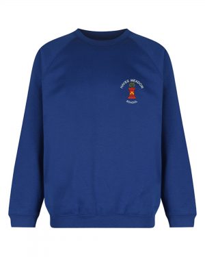 Hayes Meadow Premium Sweatshirt in Royal Blue