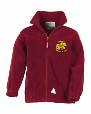 Chancel Primary School Fleece in Burgundy
