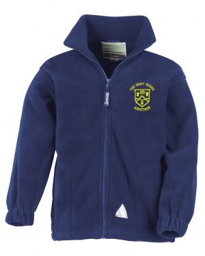 The Croft Primary School fleece with embroidered logo in Royal Blue