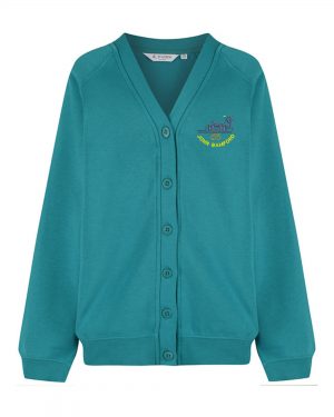 John Bamford Premium Cardigan in Jade