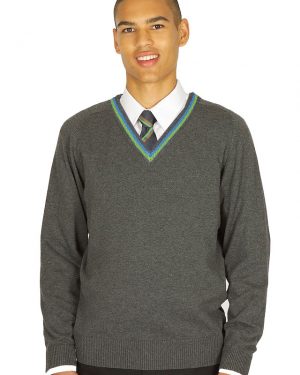 The Hart School Boys V-neck knitted Jumper