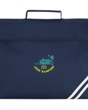 John Bamford Book Bag in Navy