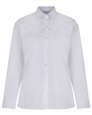 Girls Premium Long Sleeve School Blouse– Twin Pack