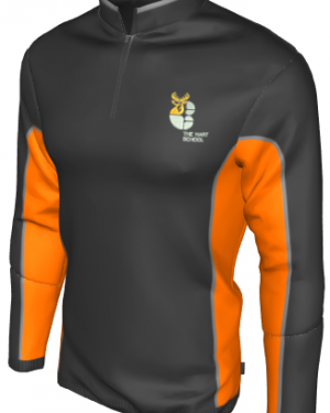 The Hart School Unisex PE 1/4 zip Sweatshirt