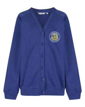 Etching Hill Premium Cardigan in Royal Blue