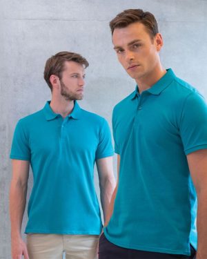 Henbury Micro-fine piqué polo shirt