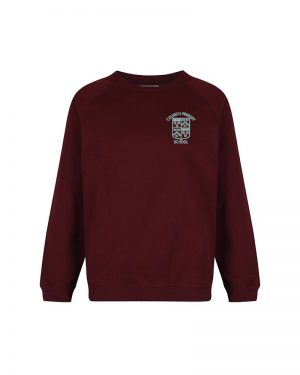 Colwich Primary School Premium Sweatshirt in Burgundy