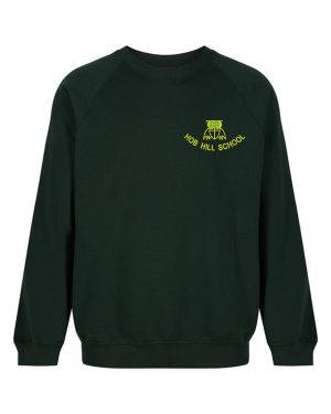 Hob Hill Premium Sweatshirt in Bottle Green