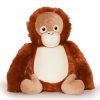 Cubbies Personalised Embroidered Plush Orangutan