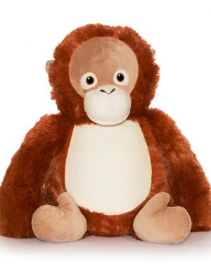 Cubbies Personalised Embroidered Plush Orangutan