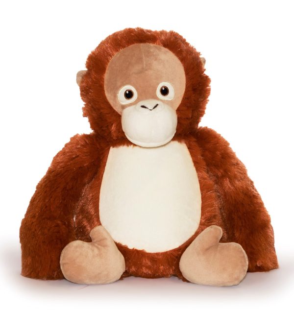 Cubbies Personalised Embroidered Plush Orangutan