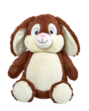 Cubbies Personalised Embroidered Plush Brown Rabbit
