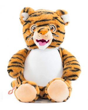 Cubbies Personalised Embroidered Plush Tiger