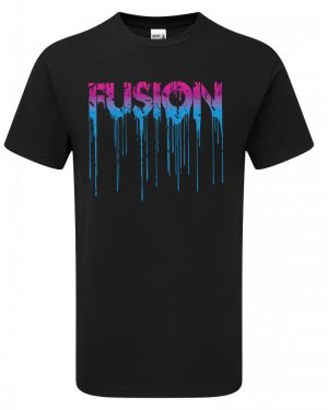 Fusion Paint Logo Print T-Shirt