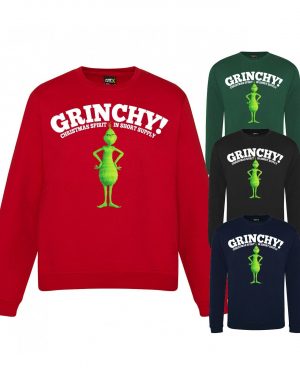 GRINCH-Christmas spirit in short supply Inspired Christmas Sweatshirt