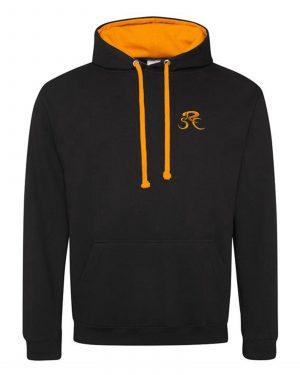 SRC Black / Orange Hoodie