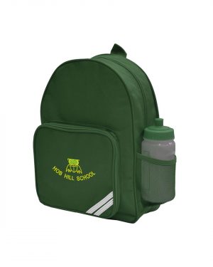 Hob Hill Primary School Backpack in Bottle Green
