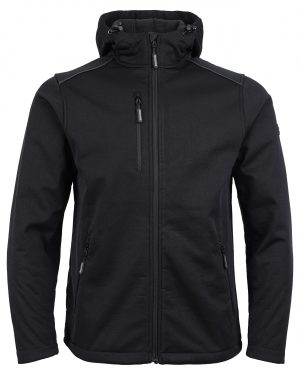 TUFFSTUFF Hale Waterproof Black Jacket