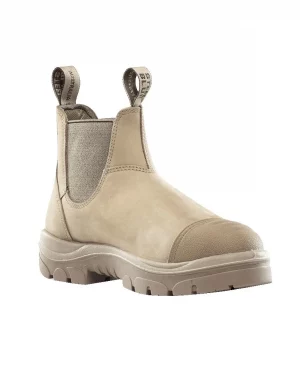 Steel Blue Hobart Scuff Zip S3 Sand Pull on Work Boots