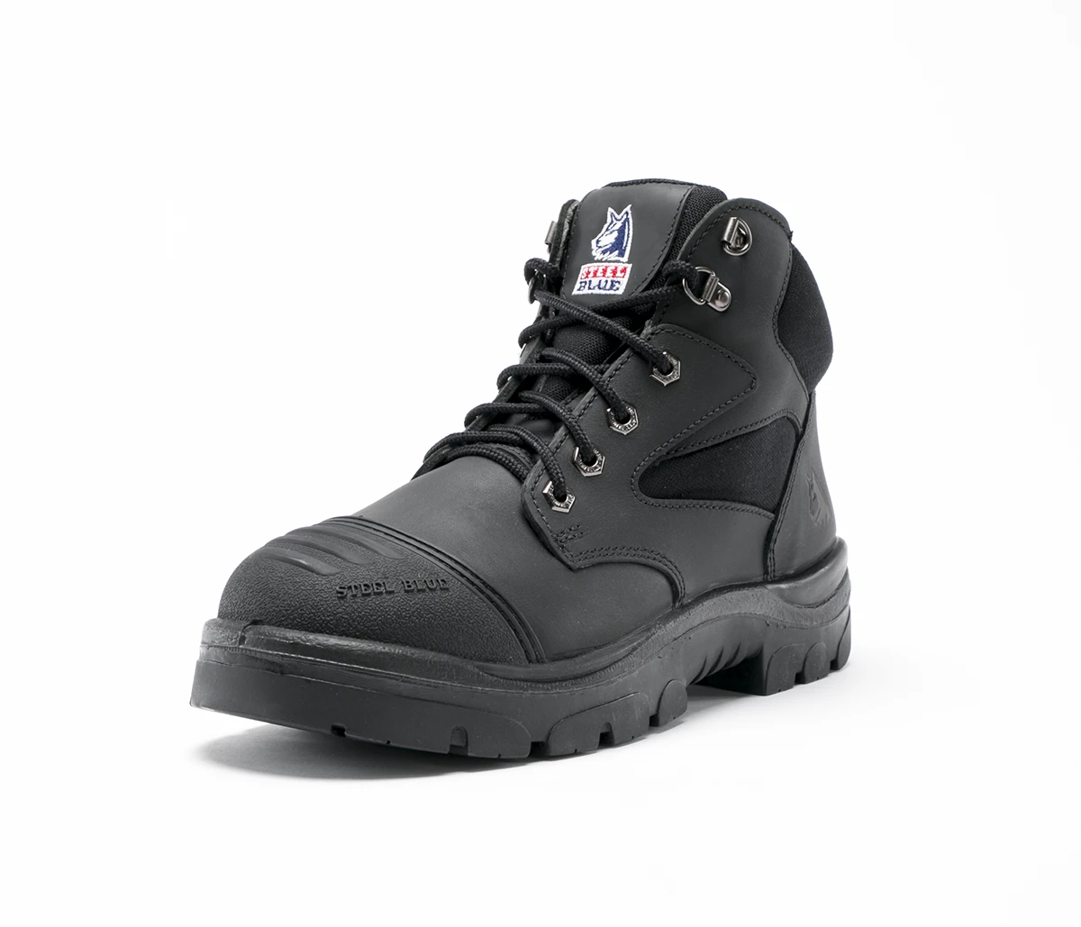 Steel Blue Parkes Scuff Zip S3 Black Work Boots – Blueprint Designs