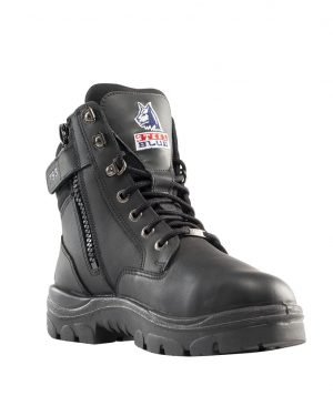 Steel Blue Southern Cross Ladies S3 Black Leather Work Boot