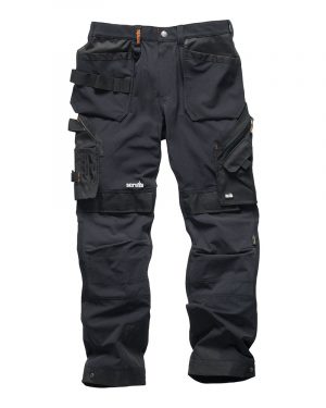 Scruffs Black Pro Flex Plus Holster Trousers