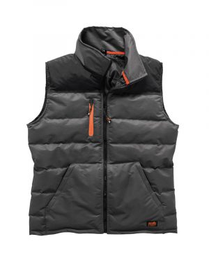Scruffs Charcoal Worker Body Warmer Gilet