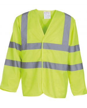 Hi-vis long sleeve waistcoat (HVJ200)