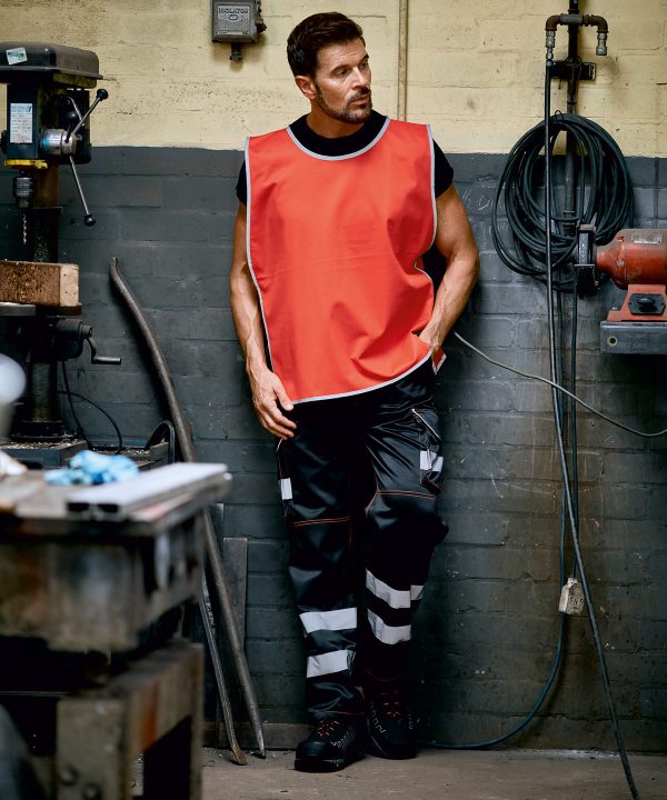 Hi-vis reflective border tabard (HVJ259) 1 Hi-vis reflective border tabard (HVJ259)