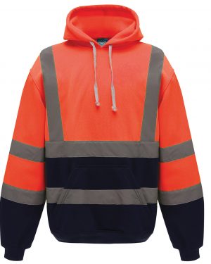 Hi-vis pull-over hoodie (HVK05)