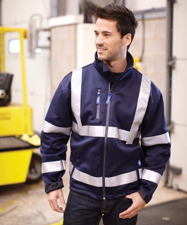 Hi-vis softshell jacket (HVK09) 1 Hi-vis softshell jacket (HVK09)
