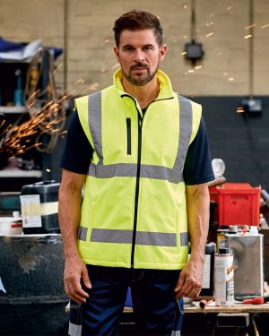 Hi-vis softshell gilet (HV006)