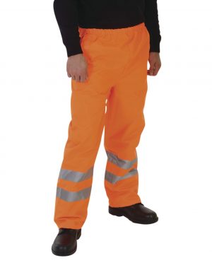 Hi-vis waterproof overtrousers (HVS462)