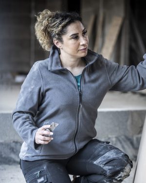 Women's full-zip microfleece 1 Women's full-zip microfleece