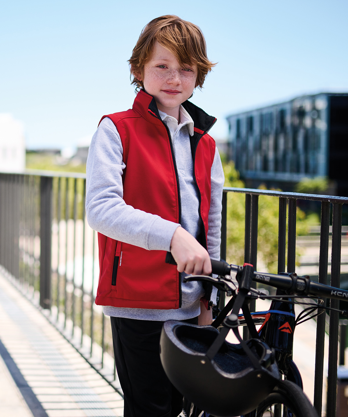 Junior Ablaze softshell bodywarmer