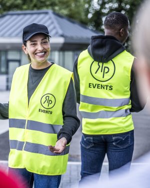 Pro hi-vis two-band easy print vest 1 Pro hi-vis two-band easy print vest