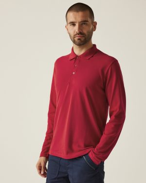 Pro 65/35 long sleeve polo 1 Pro 65/35 long sleeve polo