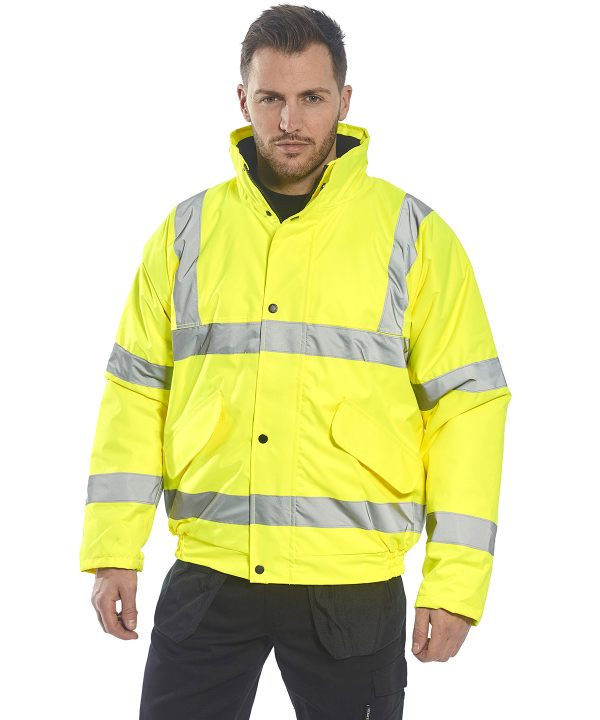 Hi-vis bomber jacket (S463/S226) 1 Hi-vis bomber jacket (S463/S226)