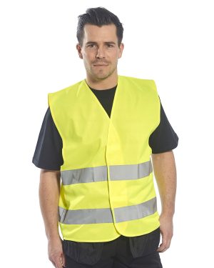Hi-vis two-band vest (C474) 1 Hi-vis two-band vest (C474)