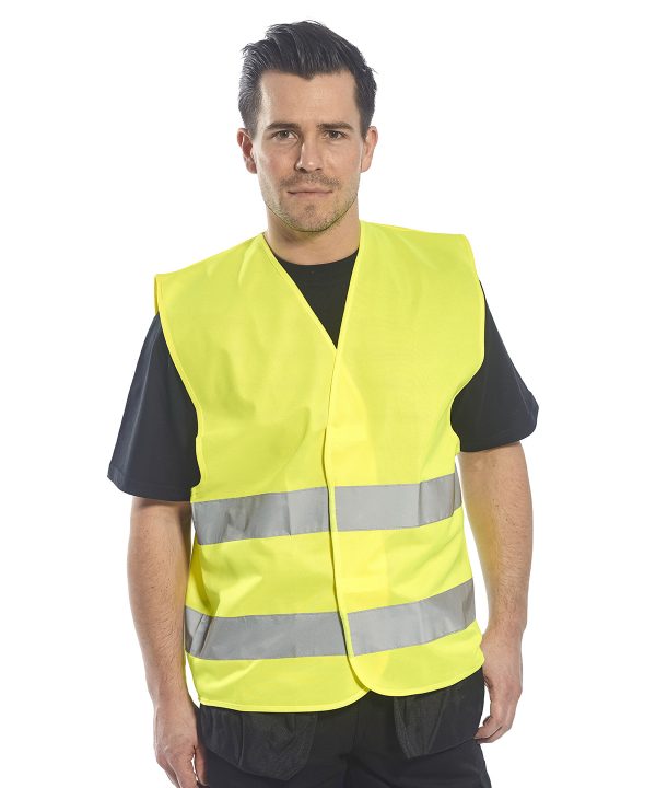 Hi-vis two-band vest (C474) 1 Hi-vis two-band vest (C474)